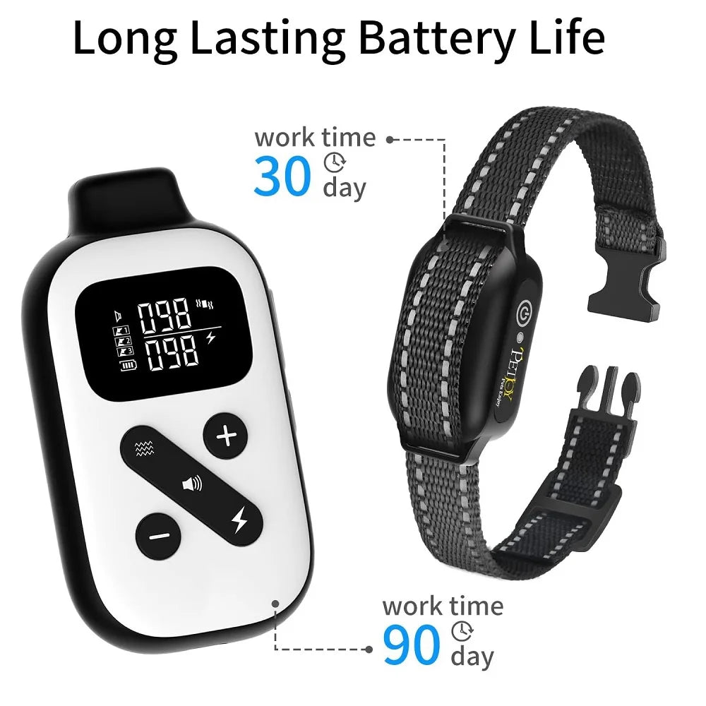 Dog Training Collar with Remote, Shock, Beep, Vibration R918912