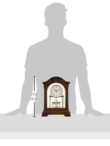 Walnut Chiming Clock X283
