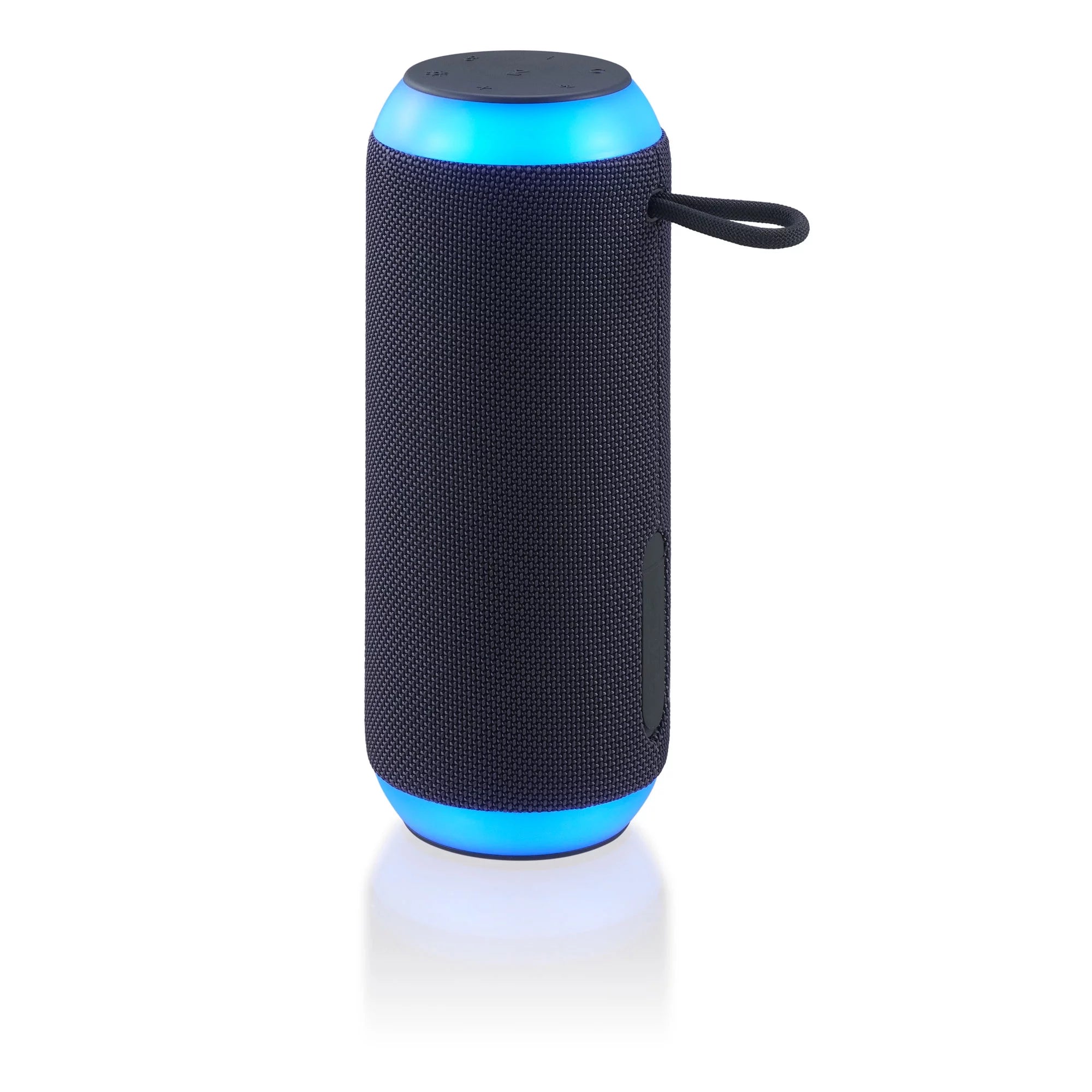 Large Rugged Speaker with LED Lighting, Gray G8461