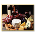 Wine Bottle Glasses Wall Art Decor Canvas Panels Pieces Set 16x12in/20x16in B3410