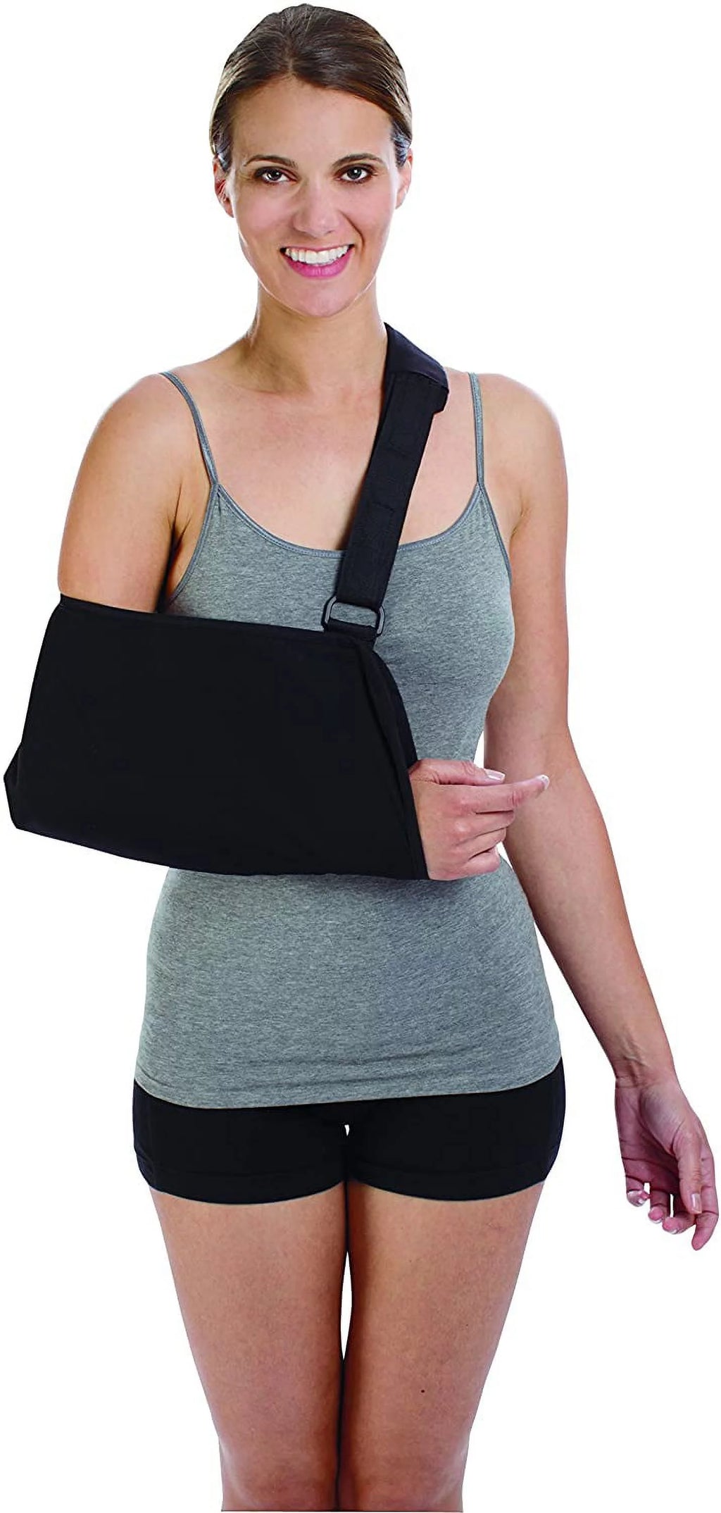 Arm Sling with Pad Hook and Loop Strap Closure Medium N345
