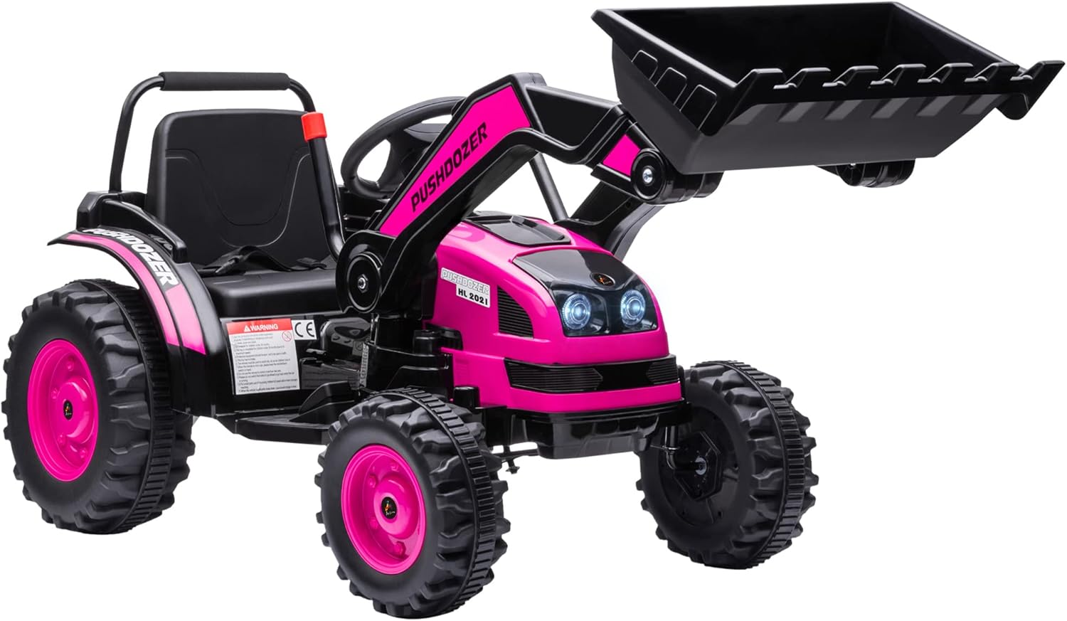Yellow 6V Battery Powered Ride On Excavator S527570