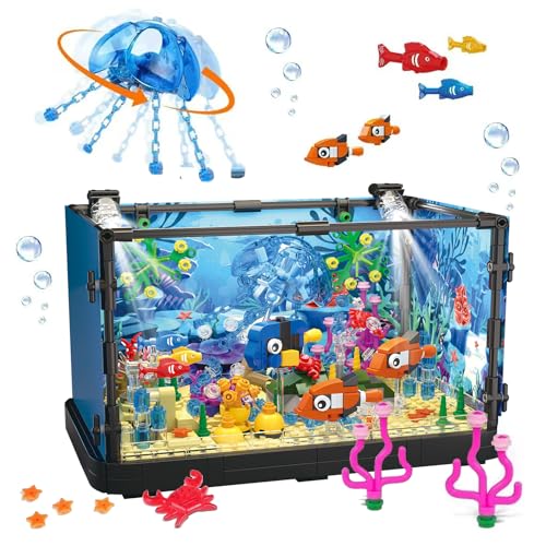 725 Pcs Lighting Aquarium Building Kits A735532