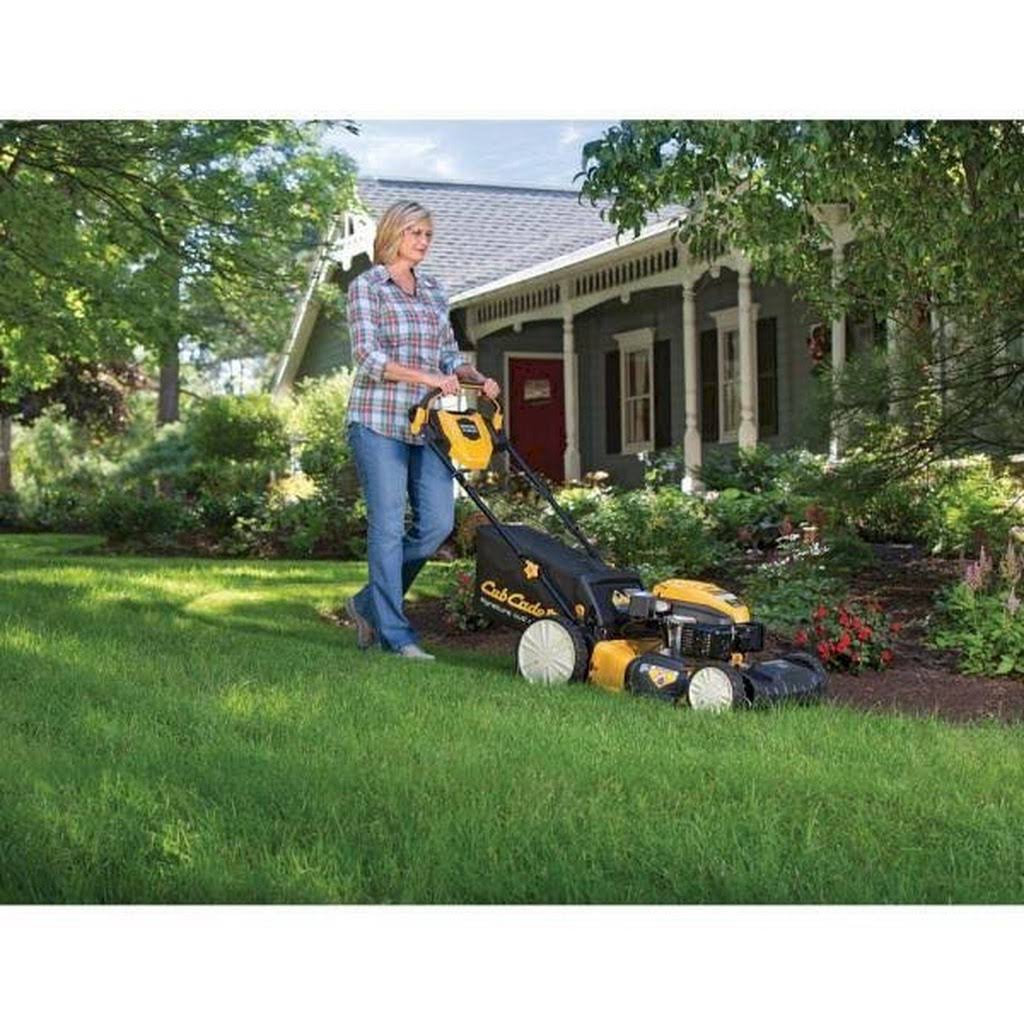 21 in. 159 CC Self Propelled Gas Walk Behind Lawn Mower R201