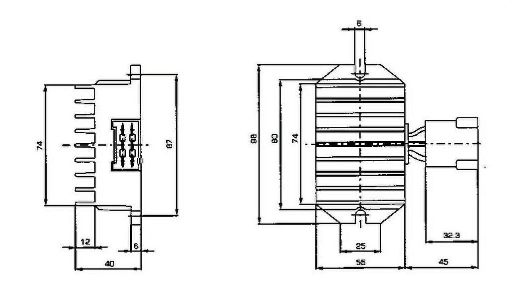 Ignition System Stator for Adler M200 M250 F6863
