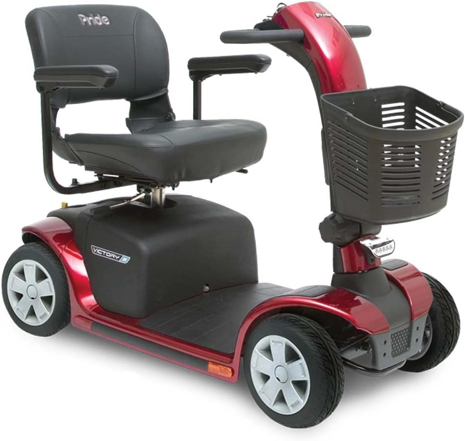 Candy Apple 4-Wheel Mobility Scooter, 300 lbs. WC, 5.3 MPH, 13 Miles Range O242887