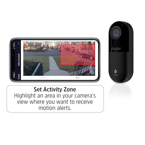 Wired 2K Video Doorbell Security Camera with Night Vision T352147