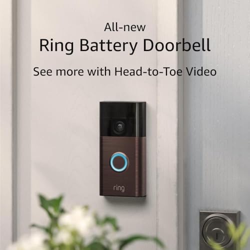 Satin Nickel Battery Doorbell W205