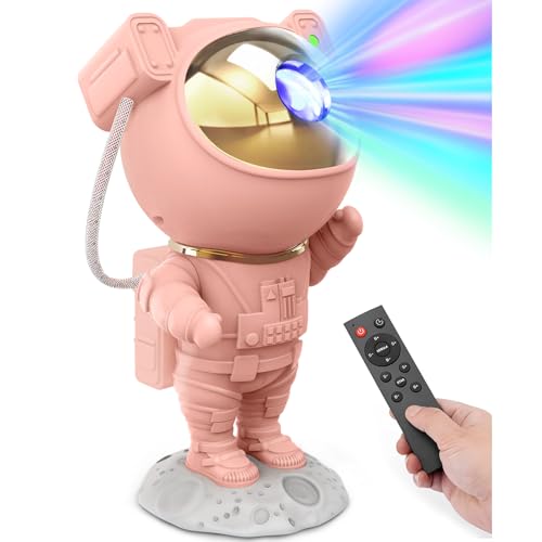 Astronaut Space Projector Starry Nebula Ceiling LED Lamp with Timer and Remote O8288