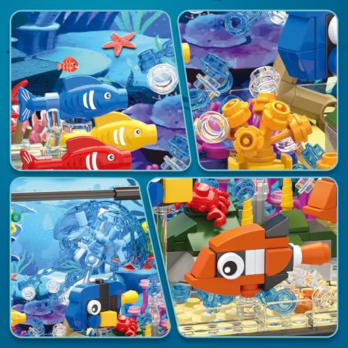 725 Pcs Lighting Aquarium Building Kits A735532