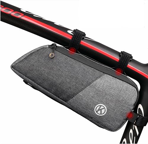 Black Waterproof Bicycle Frame Bag C2385