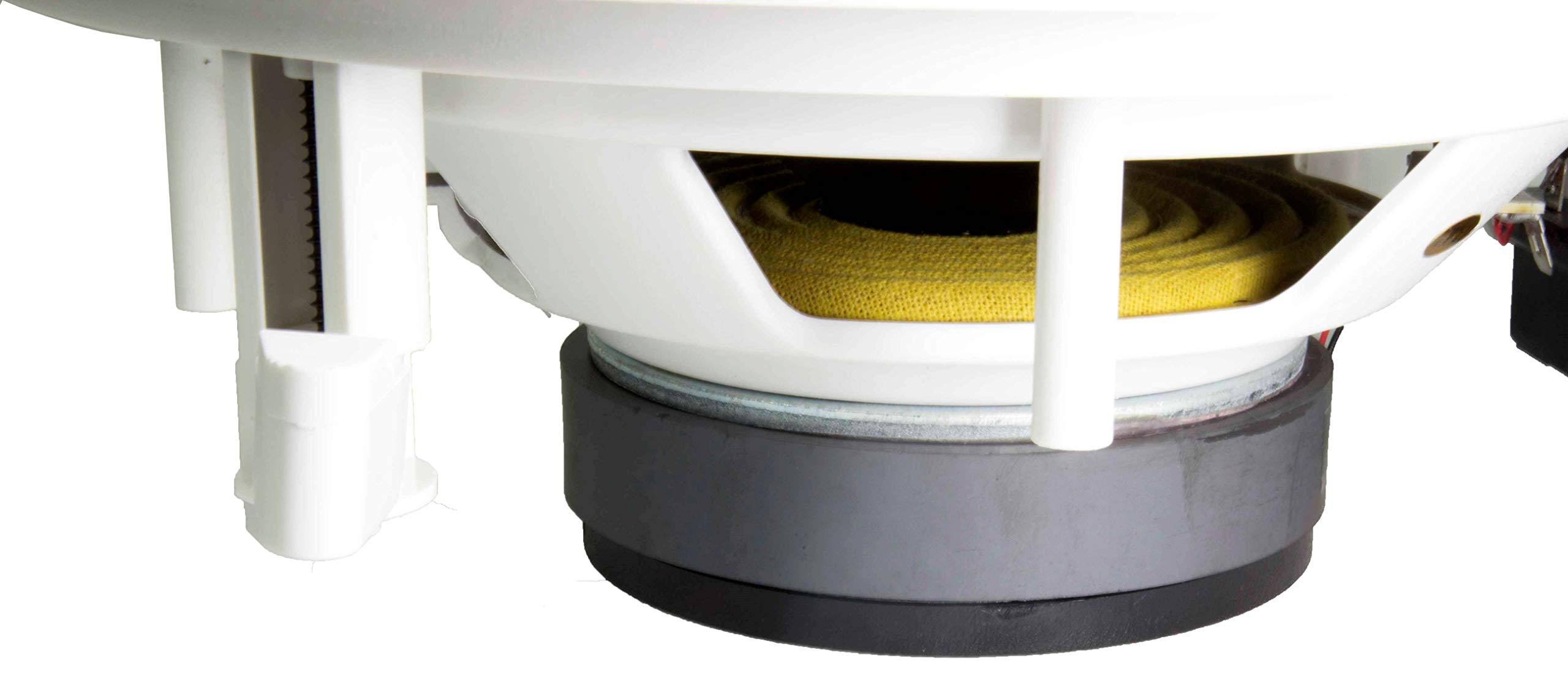8x22 1000W Round Wall and Ceiling Speakers 2 Pair K238