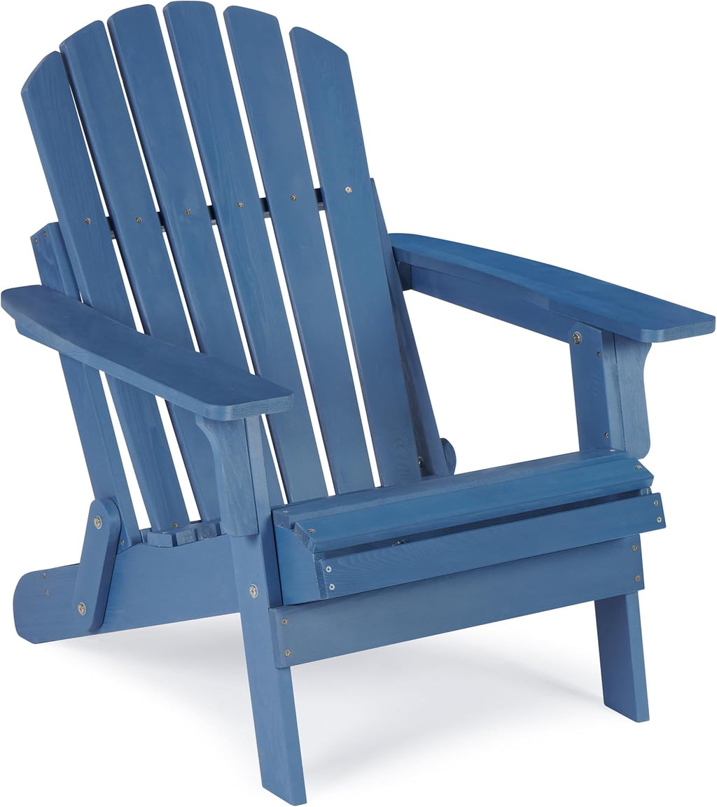Oversize Wooden Outdoor Folding Adirondack Chair Y2996