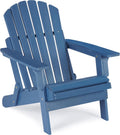 Oversize Wooden Outdoor Folding Adirondack Chair Y2996