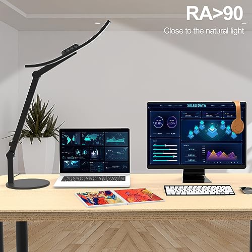 Tall Desk Lamp with 3 Rotatable Joints U6718