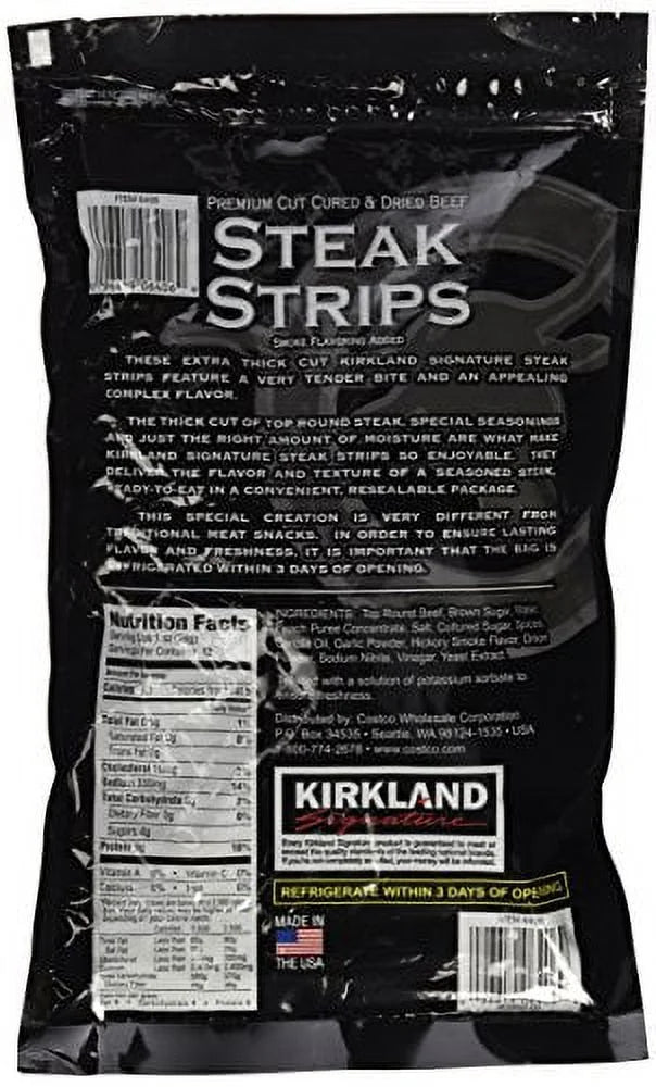 12 Oz Steak Strips Jerky O63722