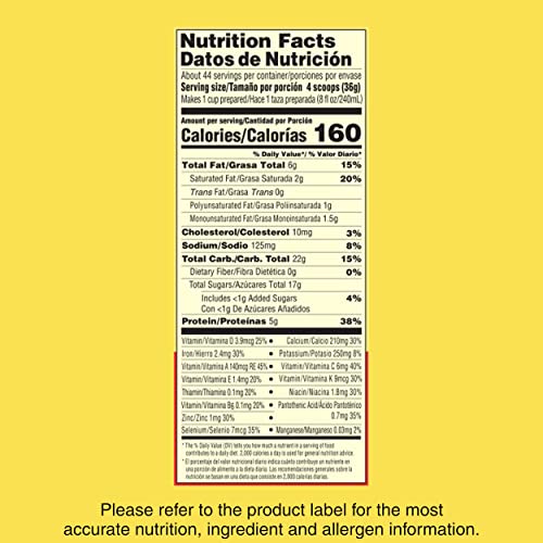1.76 lb. Powdered Milk Beverage W7038