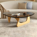 Glass Coffee Table 32" L x 22.5" W x 16" H Z458285