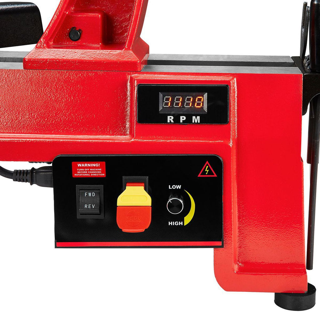 14 in. x 20 in. Electronic Variable-Speed Wood Midi Lathe W7748