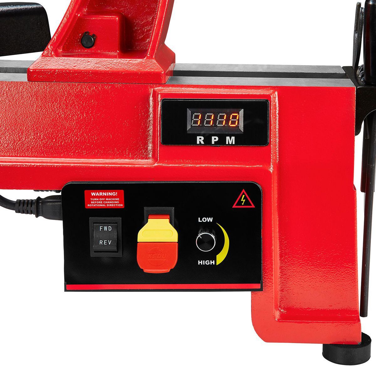 14 in. x 20 in. Electronic Variable-Speed Wood Midi Lathe W7748