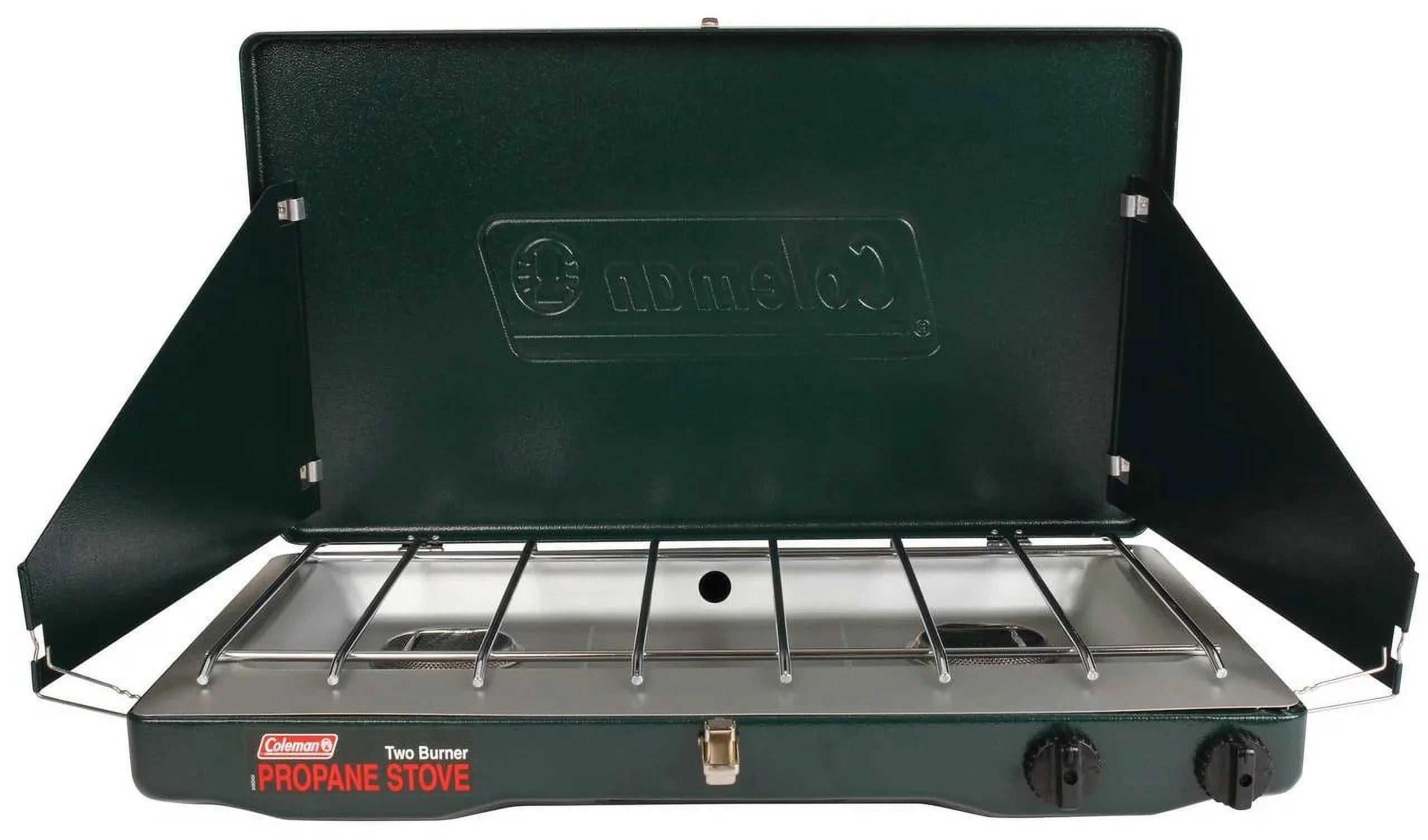 2-Burner Propane Gas Camping Stove J69858