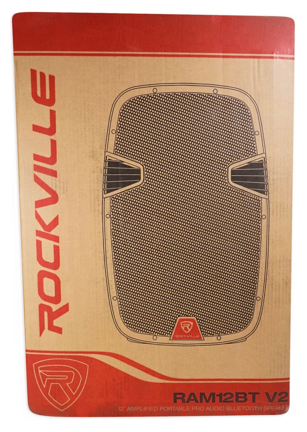 12" Rechargeable Powered 600W DJ PA Speaker with Bluetooth N4545