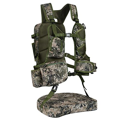 Adjustable Turkey Hunting Vest with Seat Cushion X2673
