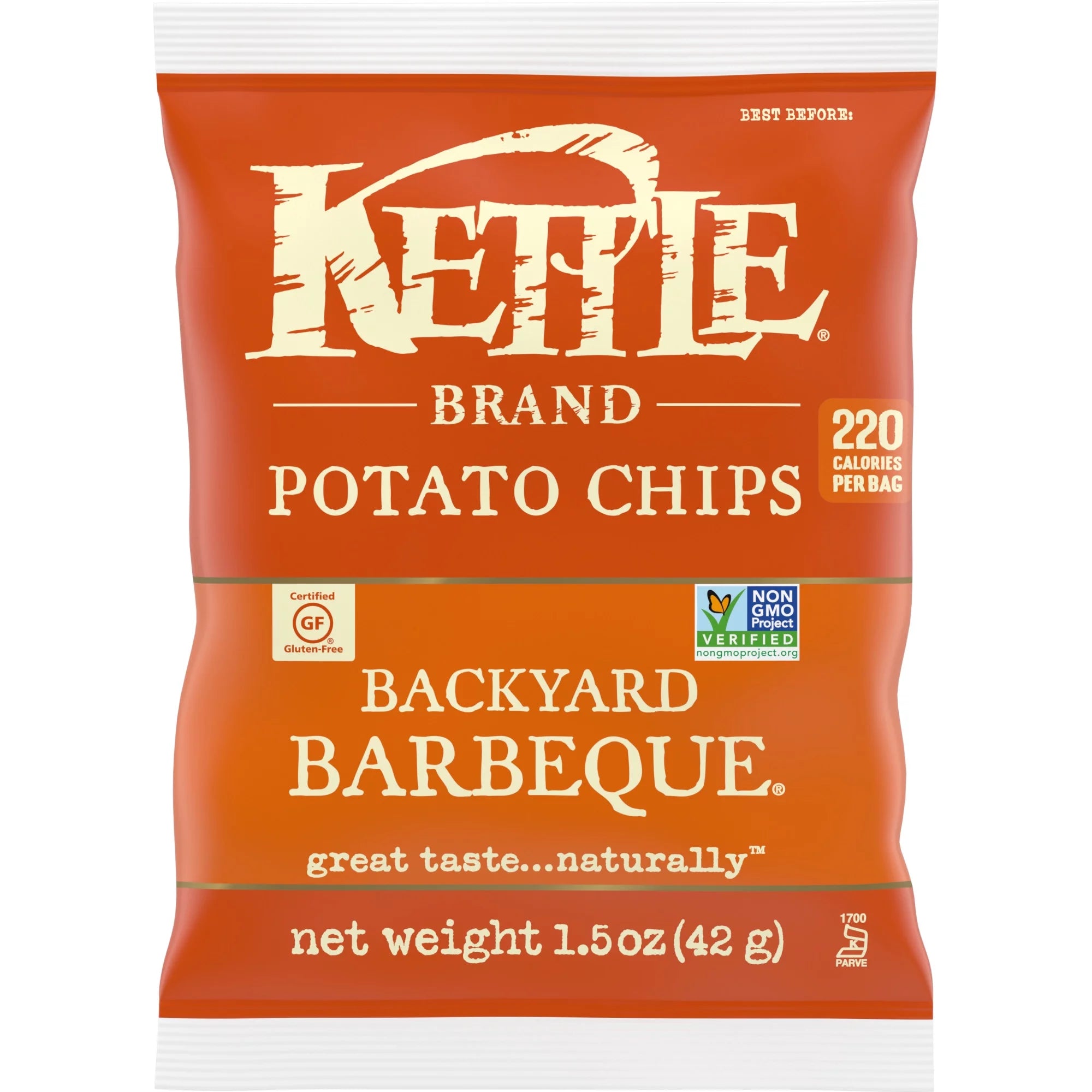 Barbeque Kettle Chips, 1.5 oz H917927