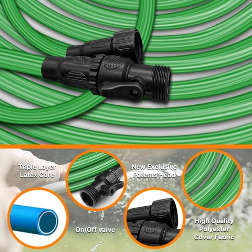 75FT Green Garden Hose X201