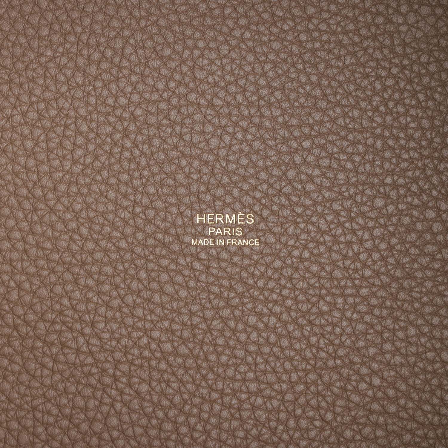 Etoupe Clemence Gold Hardware Bag V522