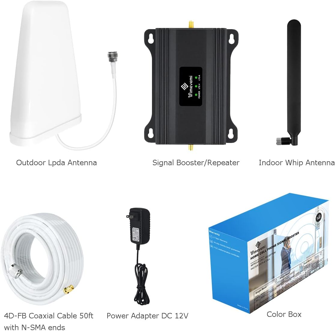 4G LTE 5G Cell Phone Signal Booster for Home 4000sqft S5218