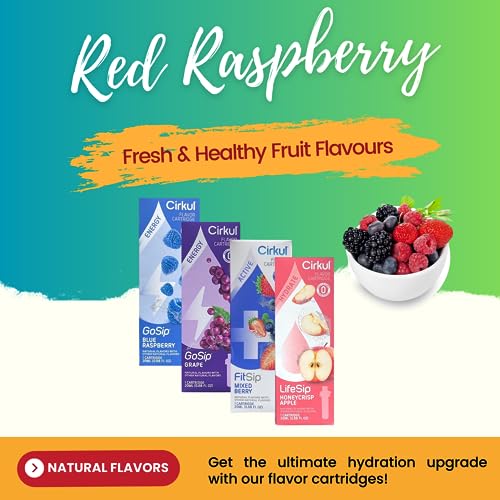 Pack Of 4 Mixed Berry Water Bottle Flavor Cartridges S776