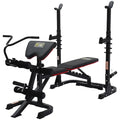 Adjustable 6 Position Utility Bench with Leg Extension and Preacher Pad C5596