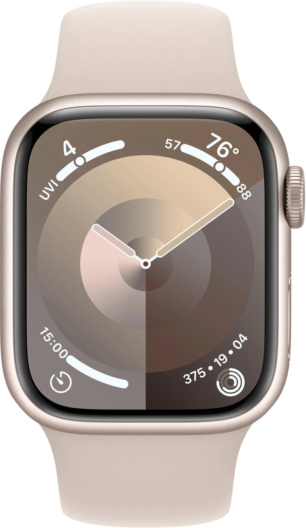 Refurbished Apple Watch Series 9 41mm Starlight Aluminum Sport Band V596104