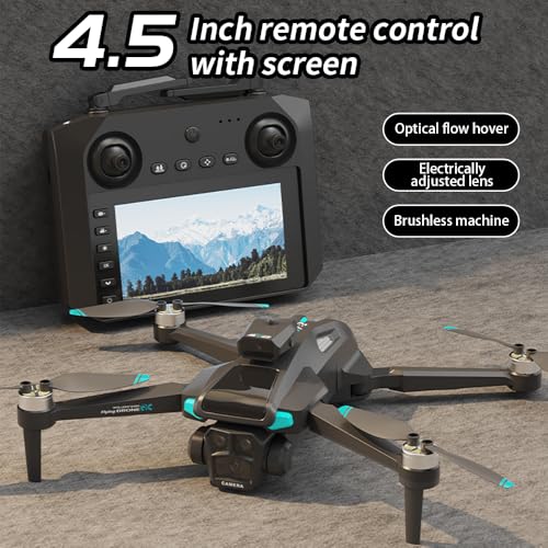 4.5" Screen 6K HD Camera Drone (2 Batteries) A371671