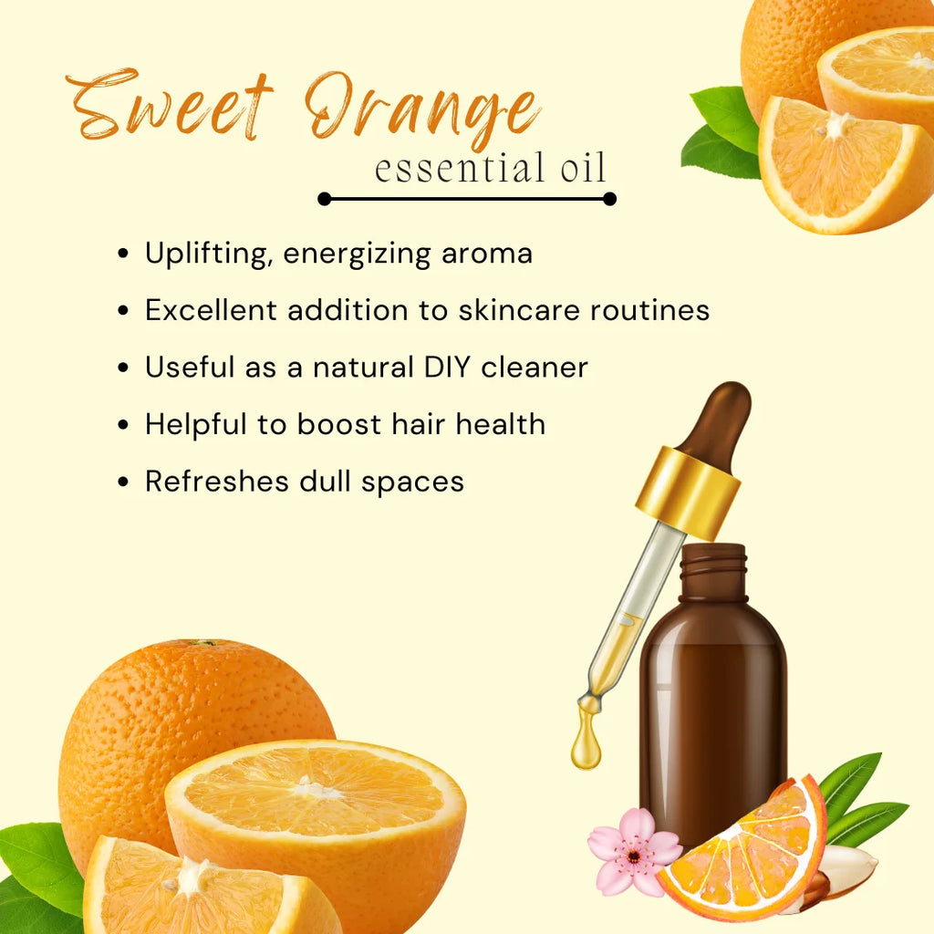128 fl oz 100% Pure Sweet Orange Essential Oil J606023