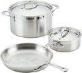 5-Piece Clad Stainless Steel Cookware Set A4300