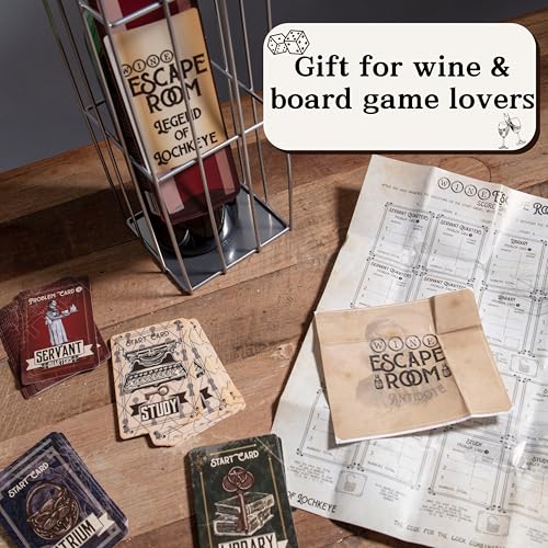 Wine Bottle Puzzle Box Z383
