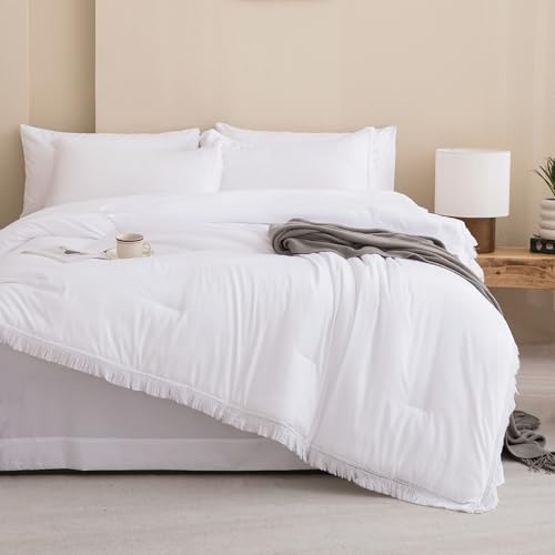 Beige Full Size 7 Piece Comforter Set with Sheets M370876
