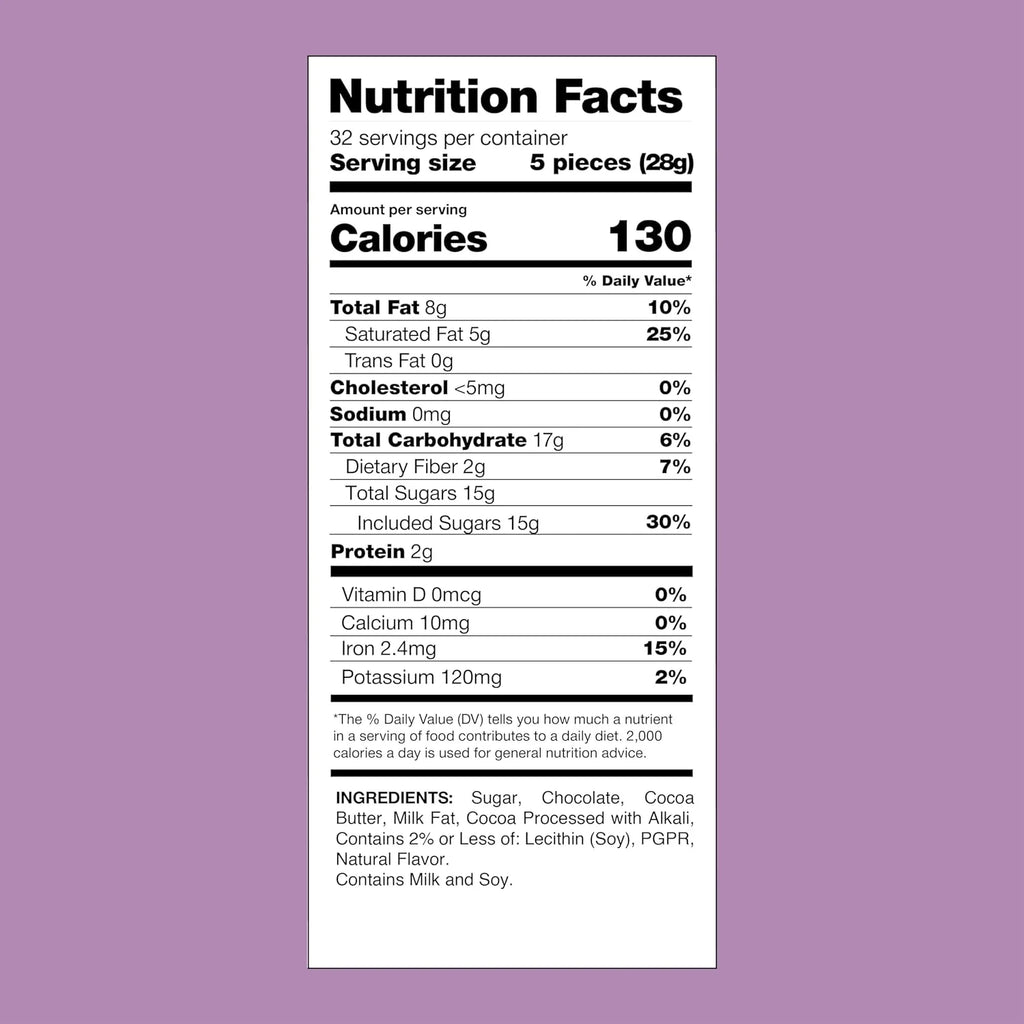 Purple Foil Chocolate Mini Eggs Candy, 2 Pounds P44973