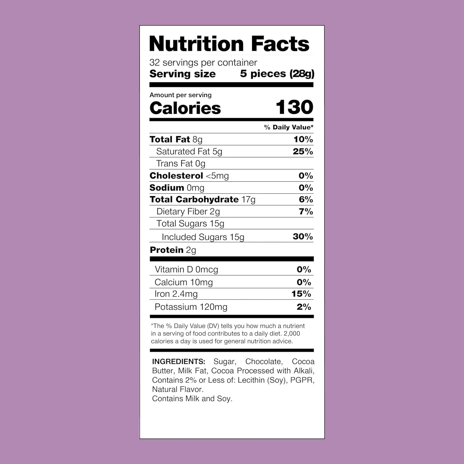 Purple Foil Chocolate Mini Eggs Candy, 2 Pounds P44973