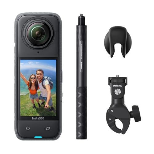 8K Waterproof 360 Action Camera with Invisible Selfie Stick V2788