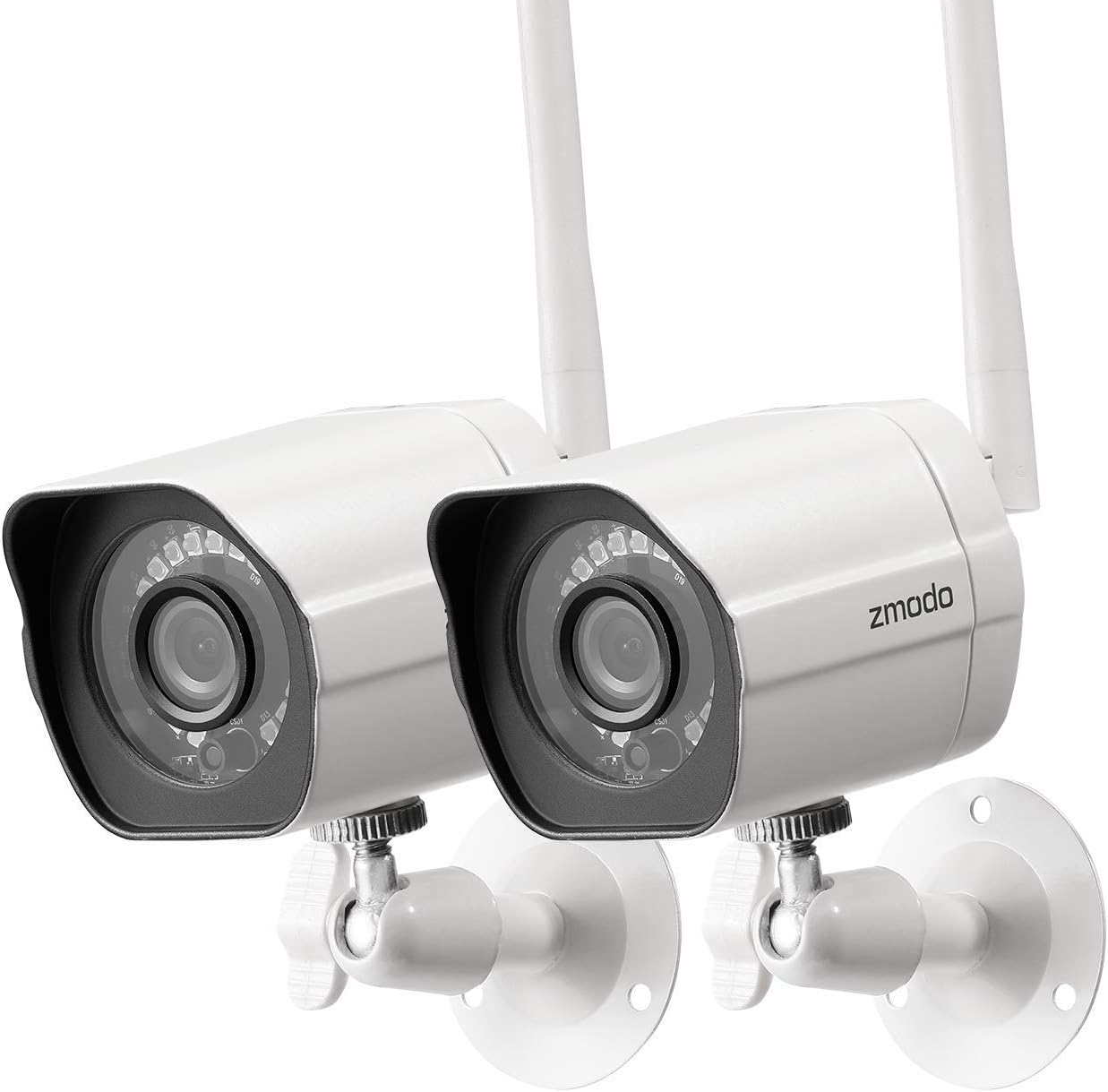 2 Pack 1080p Wireless Security Camera System with Night Vision Q71729
