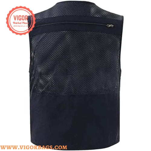 Multi Pockets Cargo Vest Jacket G62144
