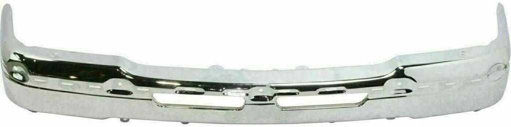 Front Bumper Chrome Steel Set G43559