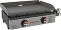 22" Tabletop Griddle with Powder Coated Steel, Black P99084