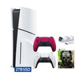 White 2TB SSD PS5 Gaming Console with Two Controllers K311794