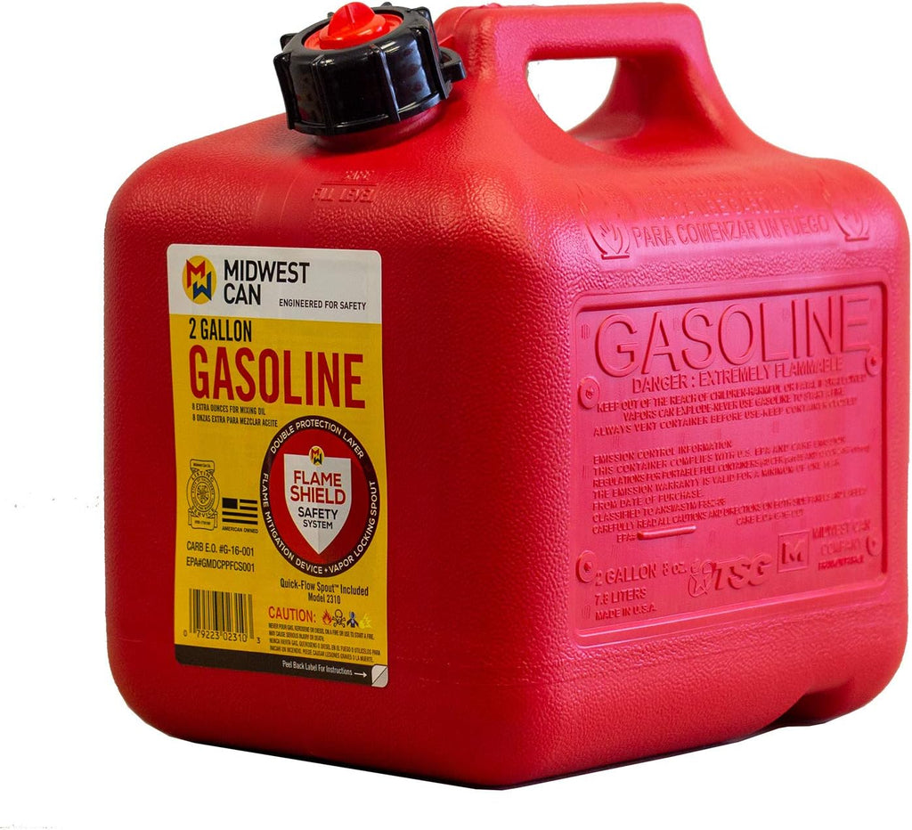 2 Gallon 8 oz. Gasoline Can M3997