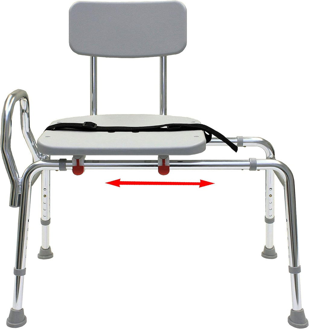 Bathtub Transfer Bench and Sliding Shower Chair P538558
