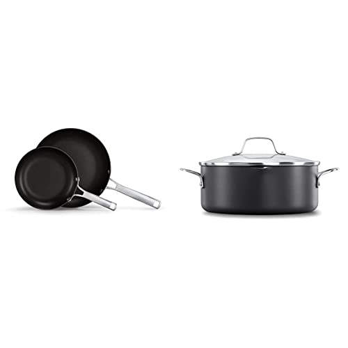 Grey Nonstick Frying Pan Set, 8- and 10-Inch K827727